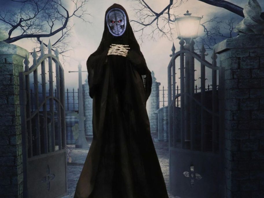 Haunted Hill Farm Dearmad 6' Animatronic Reaper