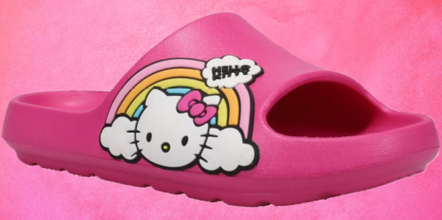 Hello Kitty Women’s Slides Only $5.99 on Walmart.com (Reg. $15)