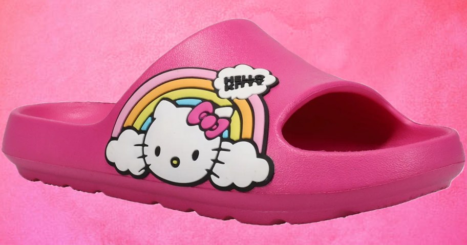 pink hello kitty slide