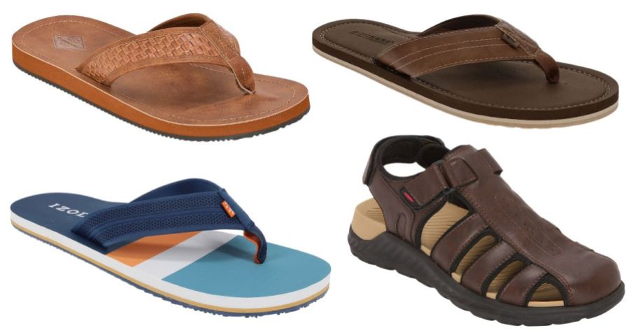 various mens sandals