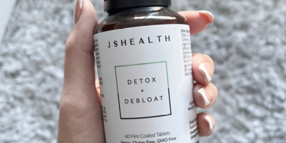 JSHealth Detox + Debloat Supplement Just $23 Shipped on Amazon (Works Great for Collin!)