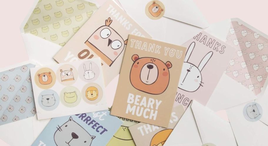 Thank You Cards 30-Pack Only $9.60 on Amazon (Reg. $20)