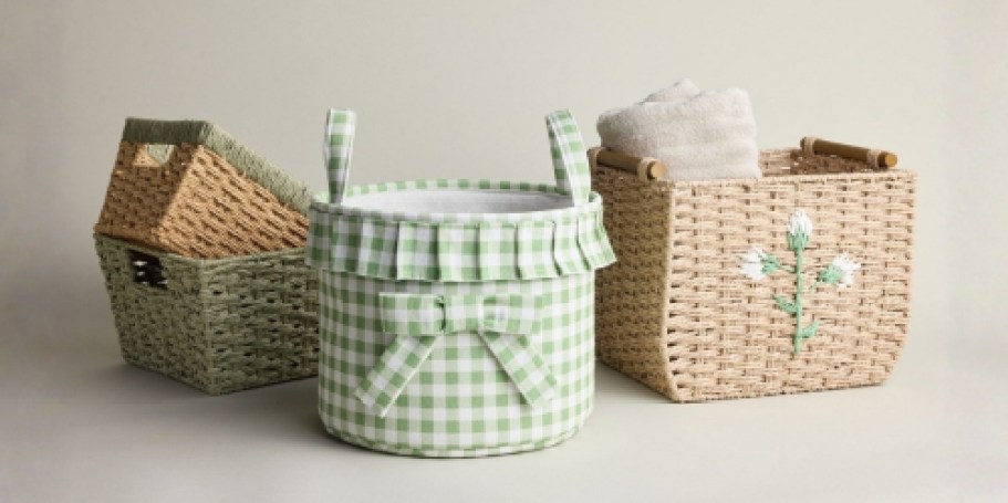 50% Off Storage Bins & Baskets on Kohls.com