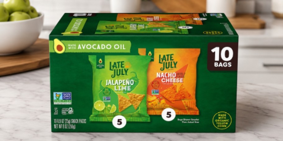 Late July 10-Count Variety Pack Just $6.74 Shipped on Amazon (Reg. $15)