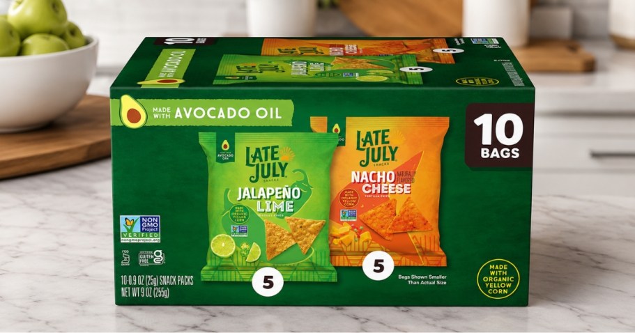 Late July 10-Count Variety Pack Just $6.74 Shipped on Amazon (Reg. $15)