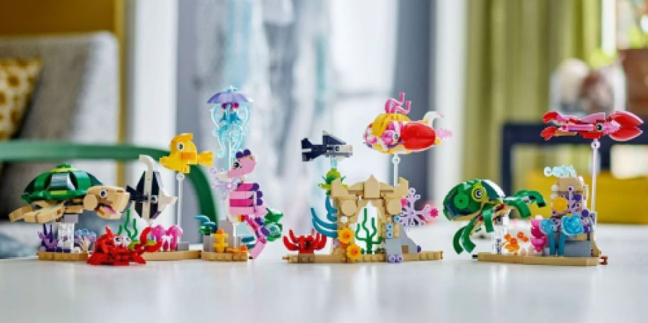 LEGO Creator 3-in-1 Sea Animals Set Only $15 on Walmart.com (Reg. $30)