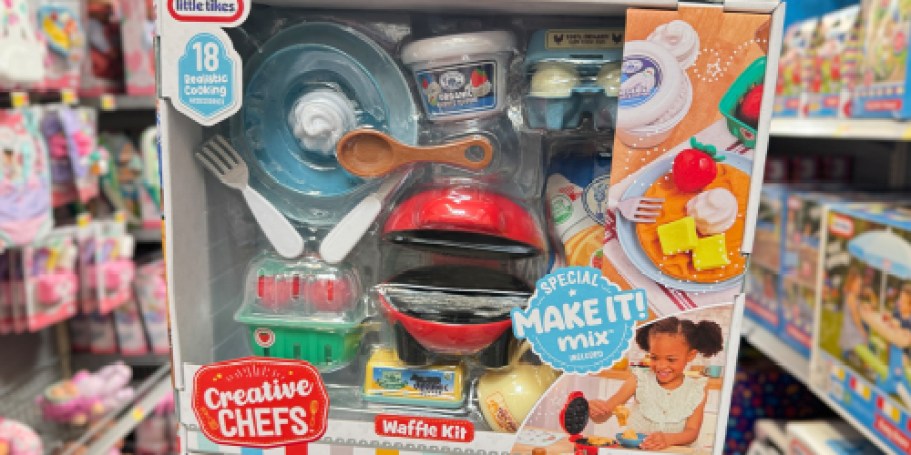 Little Tikes Creative Chefs Waffle Kit Just $19.72 on Walmart.com (May Sell Out)