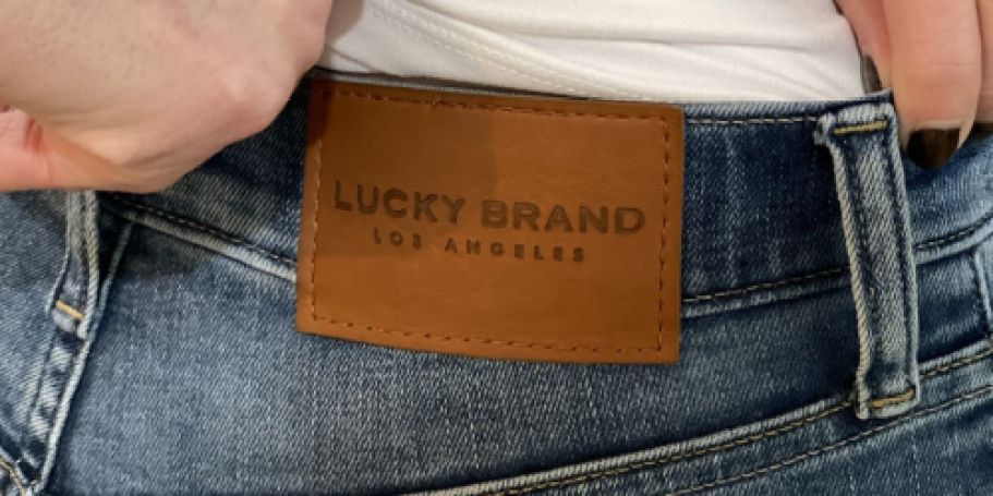 Up to 75% Off Lucky Brand Jeans, Sweaters, Tops, & More