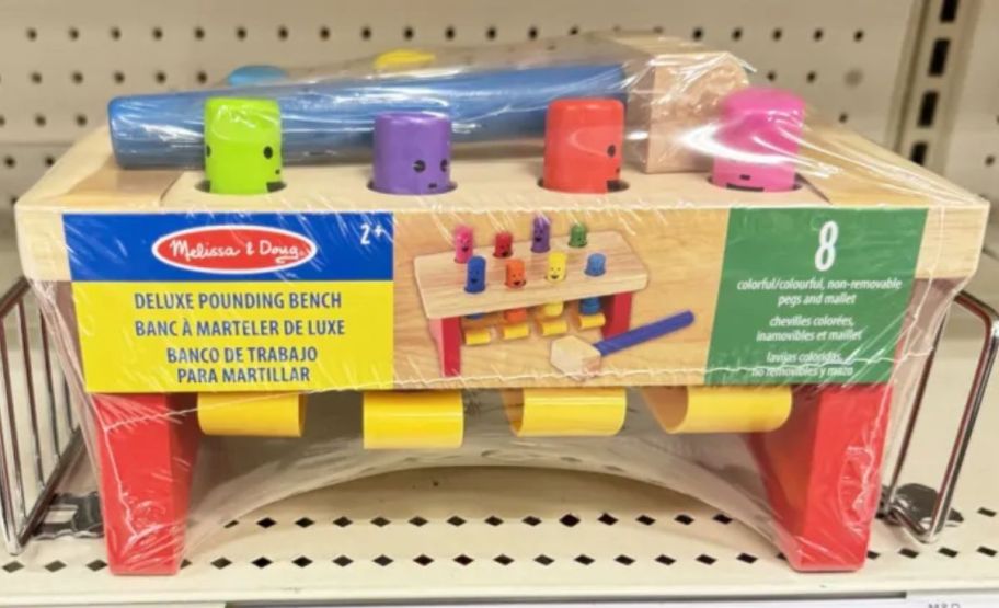 Melissa & Doug Deluxe Pounding Bench (on shelf) 