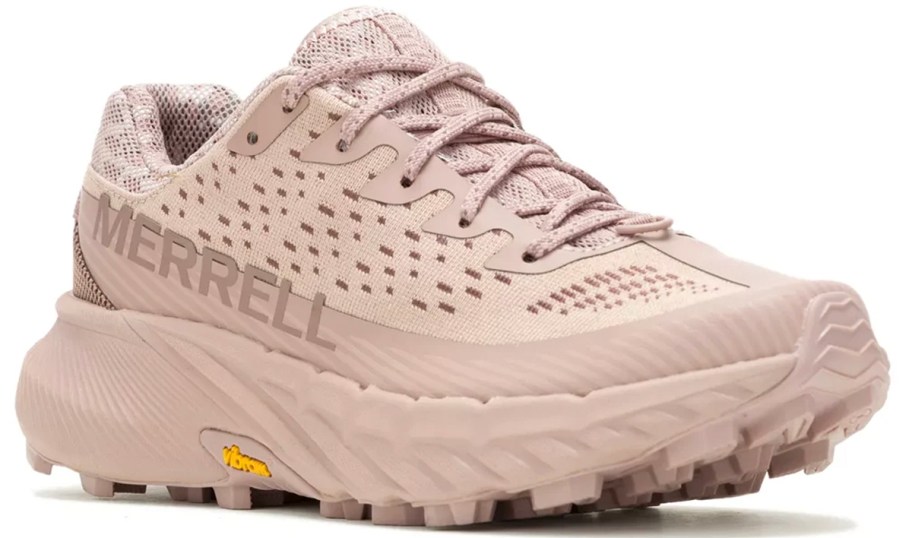 pink merrell shoe 