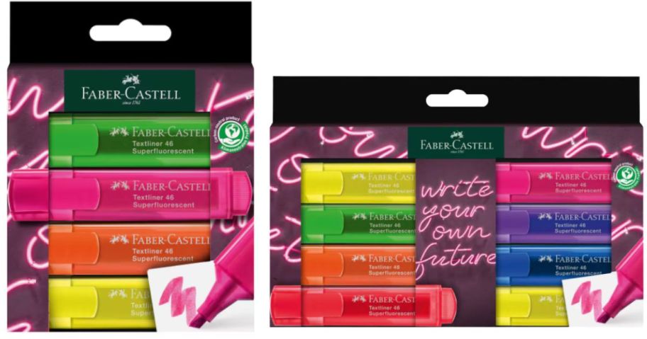 Faber-Castell Textliner Highlighter boxes
