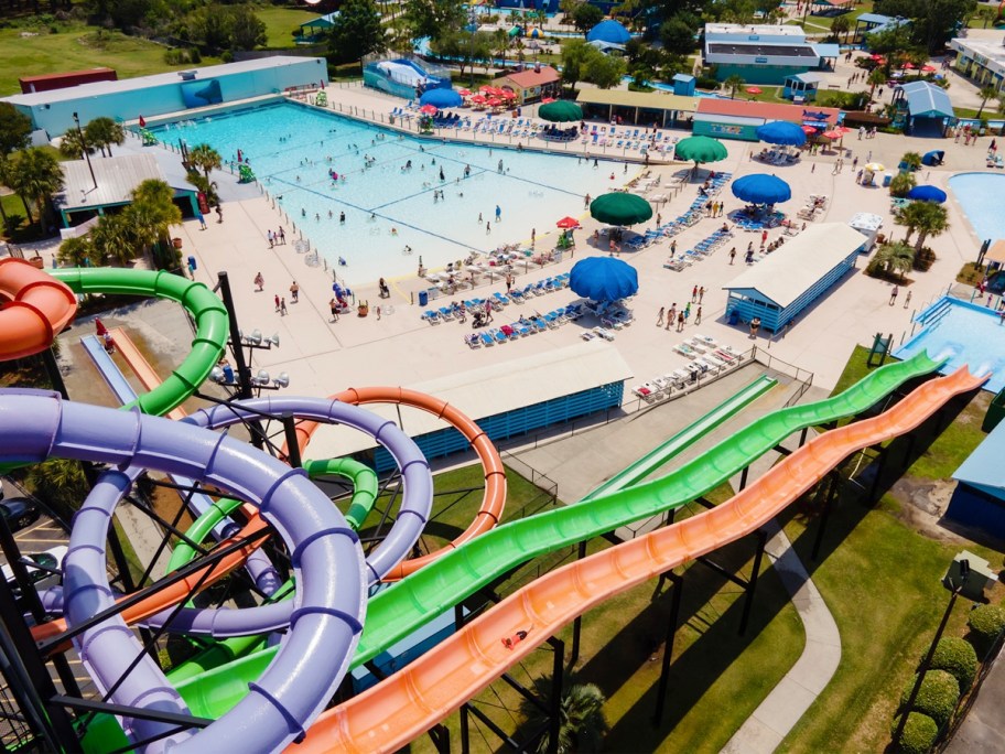 myrtle waves waterpark slides and pool 