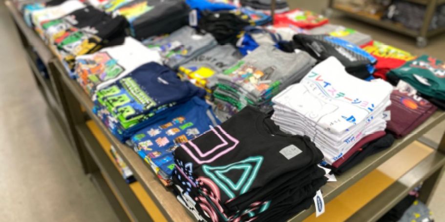 Up to 80% Off Old Navy Tees (Includes Halloween Styles from $3.99)