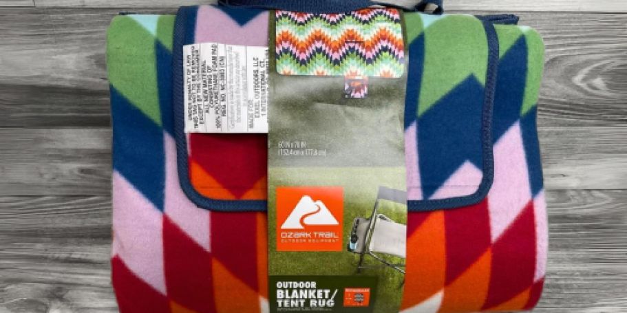 Ozark Trail Outdoor Blanket w/ Carrying Handle Only $7 on Walmart.com