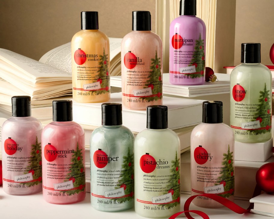 Philosophy Holiday Shower Gel 9-Piece Set from $49.98 Shipped (Only $5 Each) – 4K Shoppers Have Purchased Today!