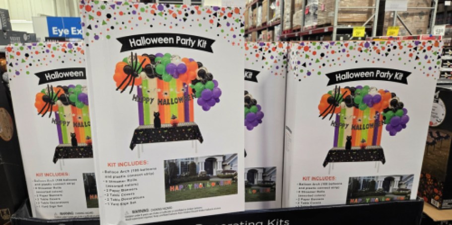 Sam’s Club Halloween Party Decorating Kit Only $19.88 (Reg. $30) – Includes Balloon Garland, Yard Letters & More