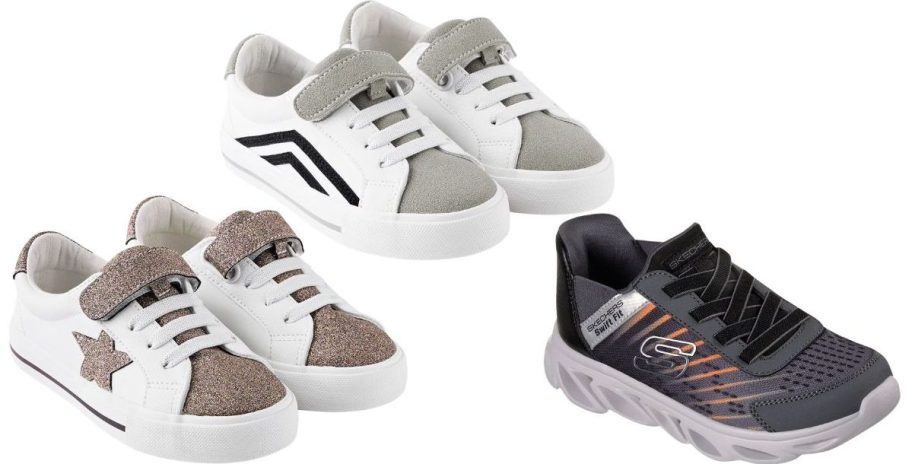 two member's mark kids shoes and skechers kids shoes