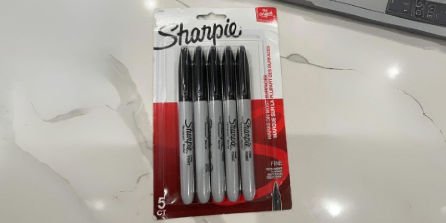 Sharpie Permanent Markers 5-Count Only $3.60 Shipped on Amazon