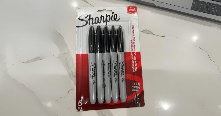 Sharpie Permanent Markers 5-Count Only $3.60 Shipped on Amazon