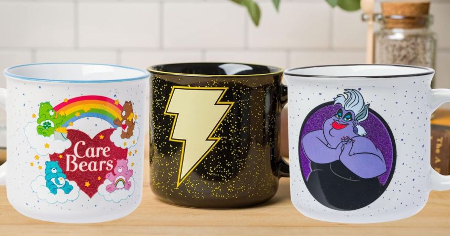 50% Off Camper Mugs on Amazon | DC Comics, Care Bears, My Little Pony, & More!