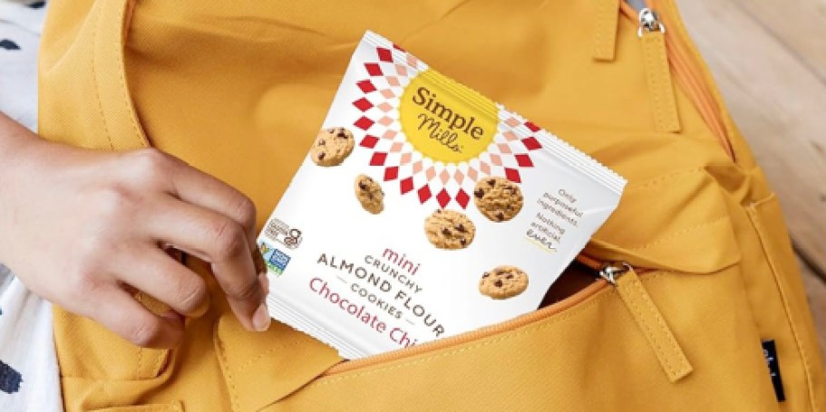 GO! 50% OFF Simple Mills Mini Chocolate Chip Cookies (Gluten-Free & NO Artificial Ingredients!)
