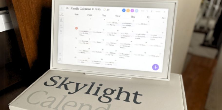 Skylight Smart Calendar $249.99 (Reg. $320) + $20 Target Gift Card—Perfect for Organizing Your Life!