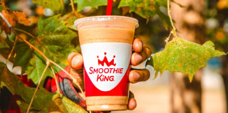 FREE Smoothie King Power Meal Pumpkin Smoothie – No Purchase Needed!