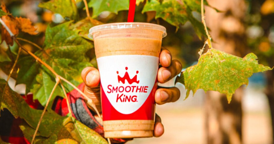 FREE Smoothie King Power Meal Pumpkin Smoothie – No Purchase Needed!