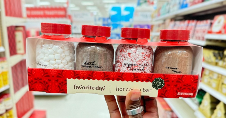 NEW Favorite Day Christmas Treats at Target | Hot Cocoa Bar, Cookies, Popcorn, Candy, & More!