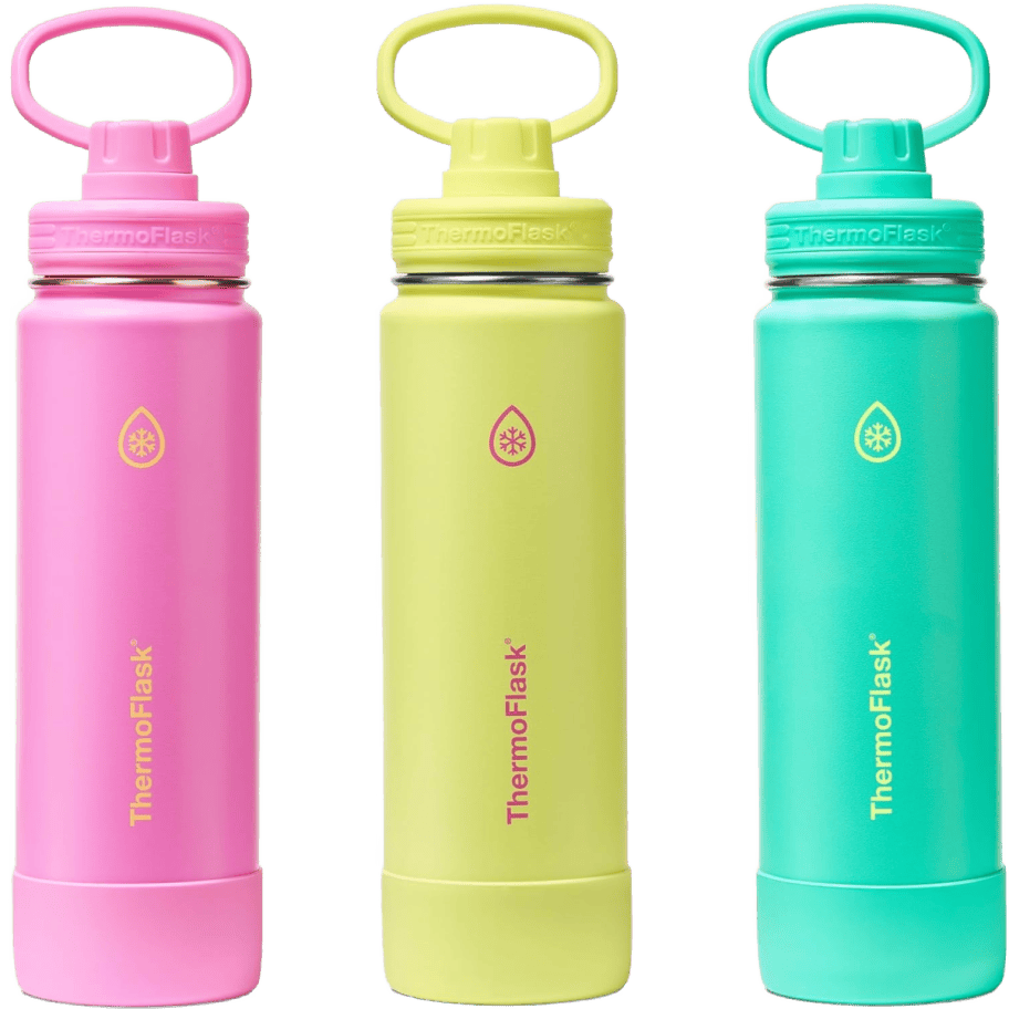 3 water bottles