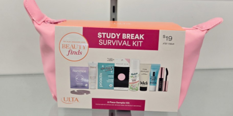 Ulta Back to School Sampler Kit Only $15 – Includes Cosmetic Bag