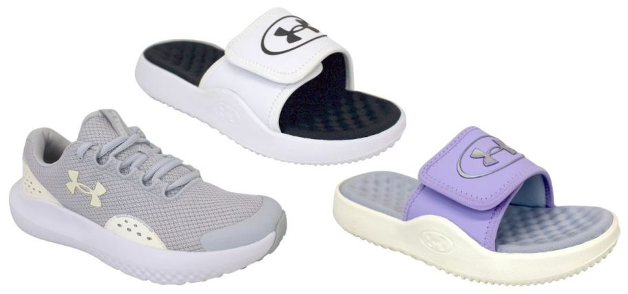 under armour shoes and slides