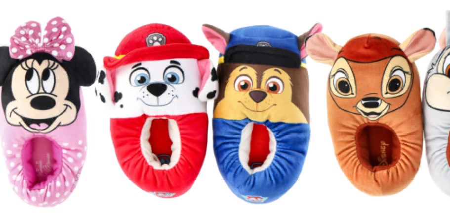 Kids Character Slippers ONLY $5.98 on Walmart.com