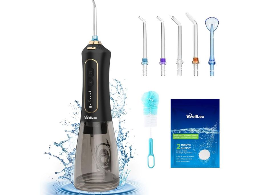 water flosser stock image