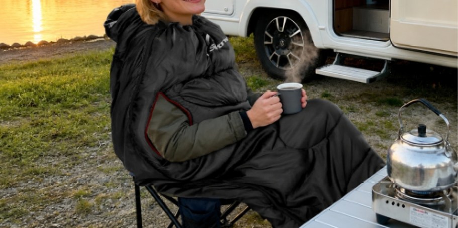Wearable Sleeping Bag Just $27.99 on Amazon | Must-Have for Soccer Moms, Tailgates & Camping