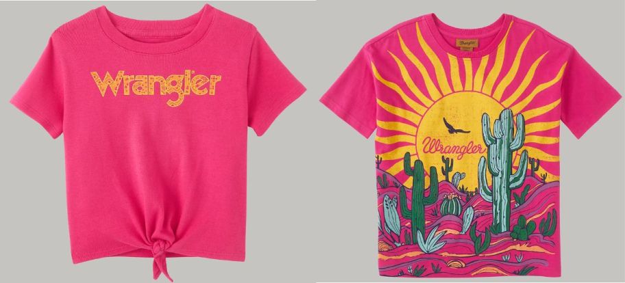 wrangler-girls-tops خصم يصل إلى 50% على موديلات تخفيضات رانجلر + خصم إضافي 20% | الجينز يبدأ من 6 دولارات، والقمصان يبدأ من 7.98 دولارات + المزيد