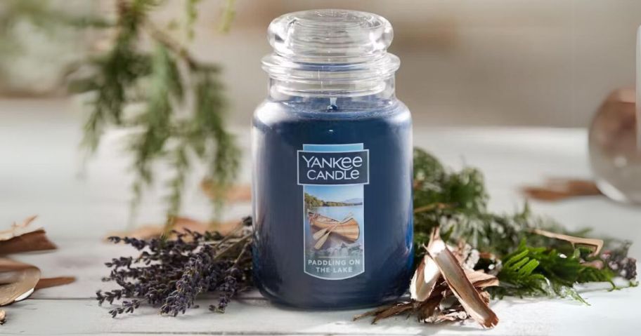 Yankee Candle Paddling on the Lake large jar candle