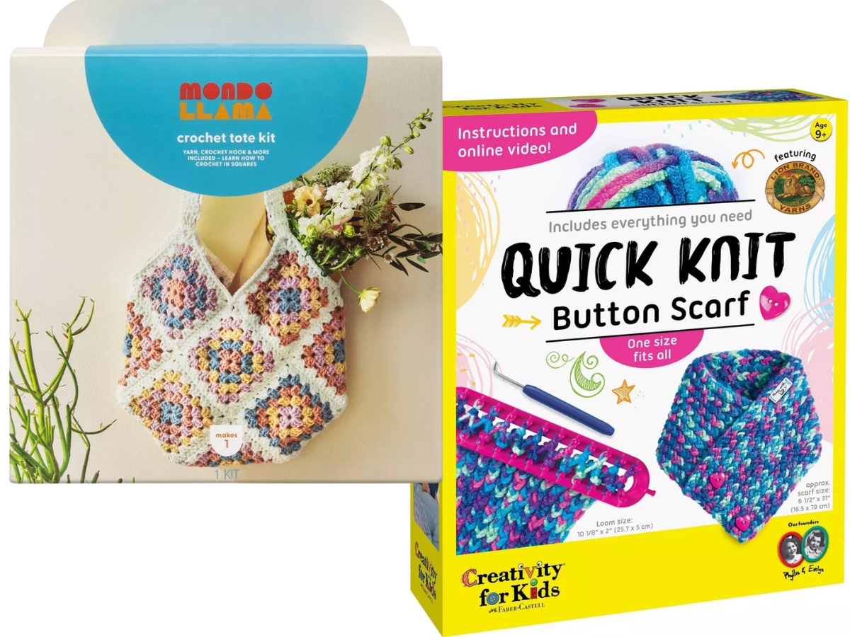 Buy 1, Get 1 50% Off Target Crochet & Embroidery Kits | Fun