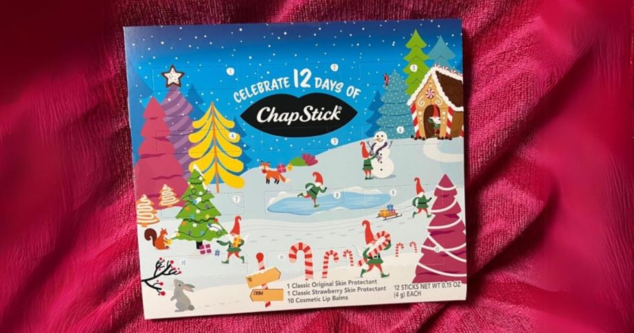 12 Days of ChapStick Advent Calendar Only $12.74 Shipped on Amazon