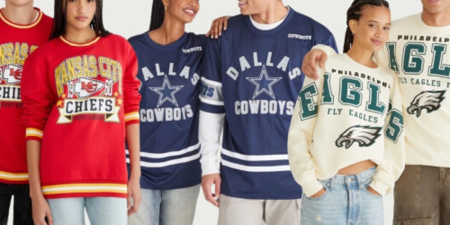 NFL Shirts, Sweatshirts, & More from $15 on Aeropostale.com (Reg. $35)