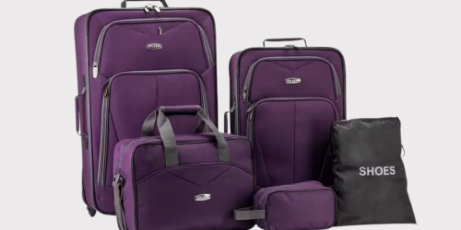 Up to 70% Off Home Depot Luggage | 5-Piece Softside Set Just $70.90 Shipped