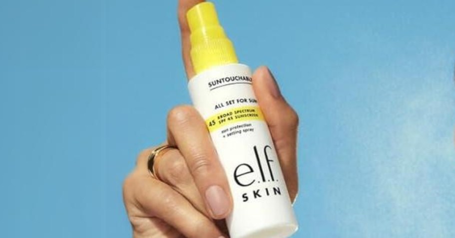 elf SKIN Sunscreen Spray Just $8.77 Shipped on Amazon (Reg. $14) + More