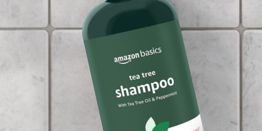 Amazon Basics Tea Tree Shampoo Just $5.63 Shipped (Reg. $11) | Like Paul Mitchell for Less