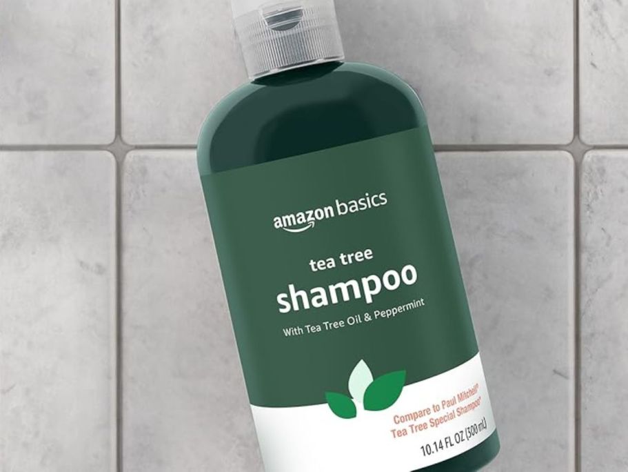 Amazon Basics Tea Tree Shampoo Just $5.63 Shipped (Reg. $11) | Like Paul Mitchell for Less