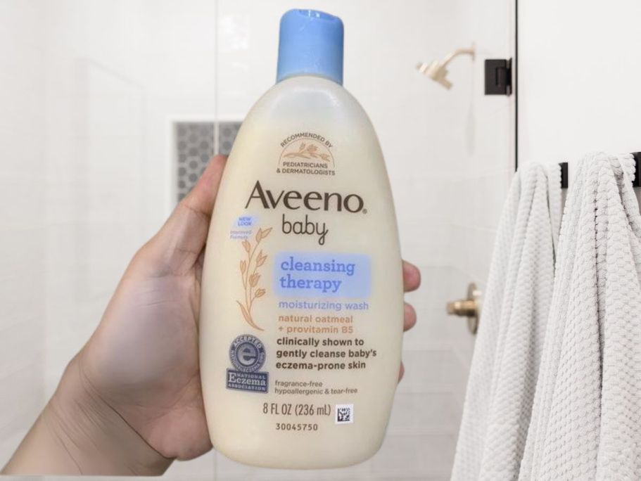 Aveeno Baby Body Wash Just $3 Shipped w/ TWO Amazon Coupons (Regularly $10)