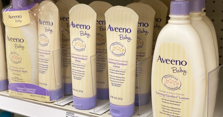 Aveeno Baby Lotion Just $2.43 Shipped w/ Stacking Amazon Coupons (Regularly $9)