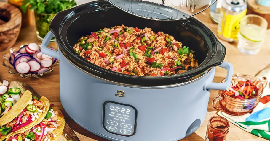 Beautiful by Drew Barrymore 6-Quart Slow Cooker Just $37.47 Shipped on Walmart.com (Reg. $69)