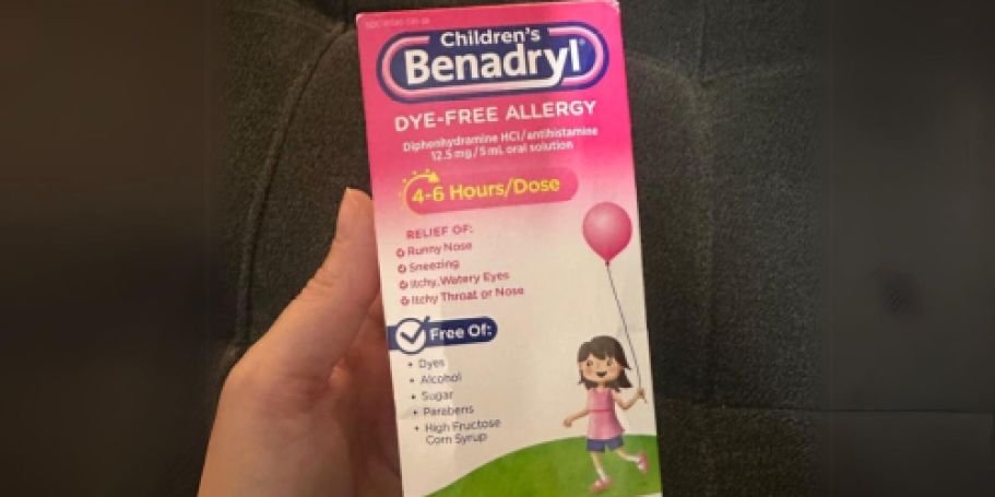 Benadryl Children’s Allergy Liquid Just $5 Shipped on Amazon