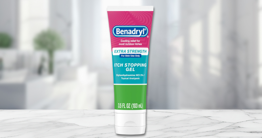 Benadryl Anti-Itch Gel Only $2.80 Shipped on Amazon (Regularly $8)