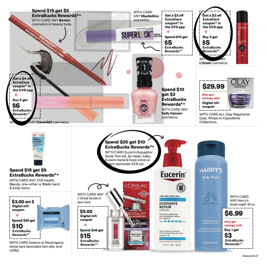 page from CVS ad